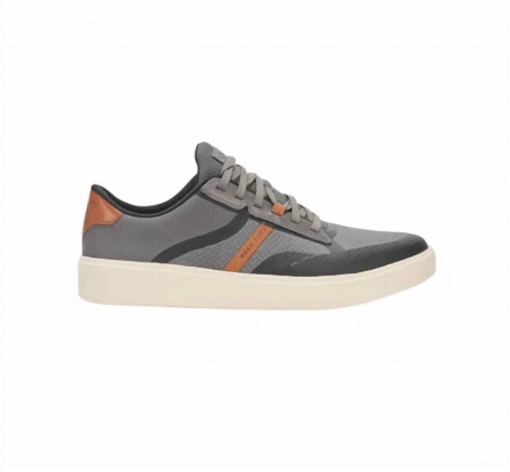 NEW COLE HAAN men’s grand crosscourt winner sneakers in magnet/british tan/ivory